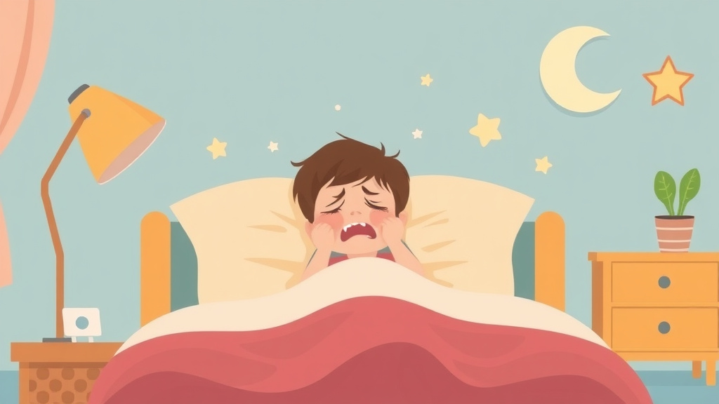 Illustration breaking down the fundamentals of crying At Nap Time