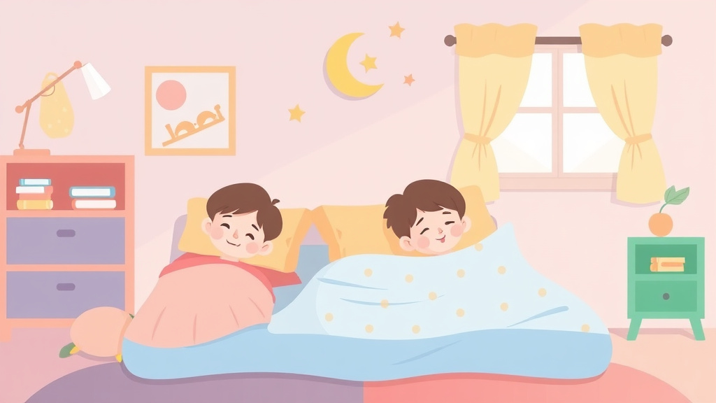 Illustration showing key concepts related to different nap schedule at daycare