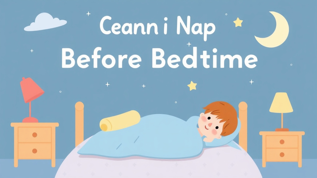 Step-by-step visual guide for implementing dream Nap Before Bedtime