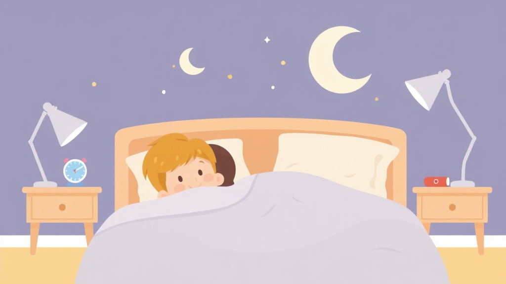 Illustration breaking down the fundamentals of connection Between Nap Quality and Bedtime