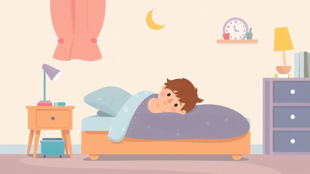 Illustration showing key concepts related to nap at daycare