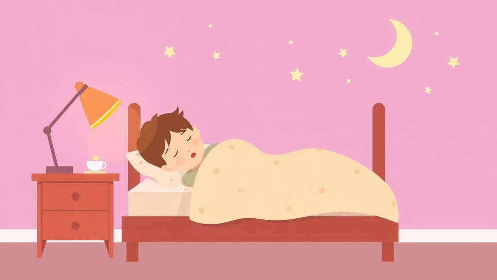 Illustration showing key concepts related to how nap consistency affects night sleep