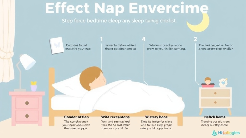 Process flow illustration for putting perfect Nap Environment Checklist into action