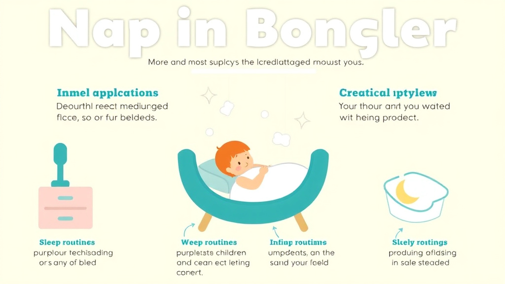 Visual guide for practical steps in nap in bouncer