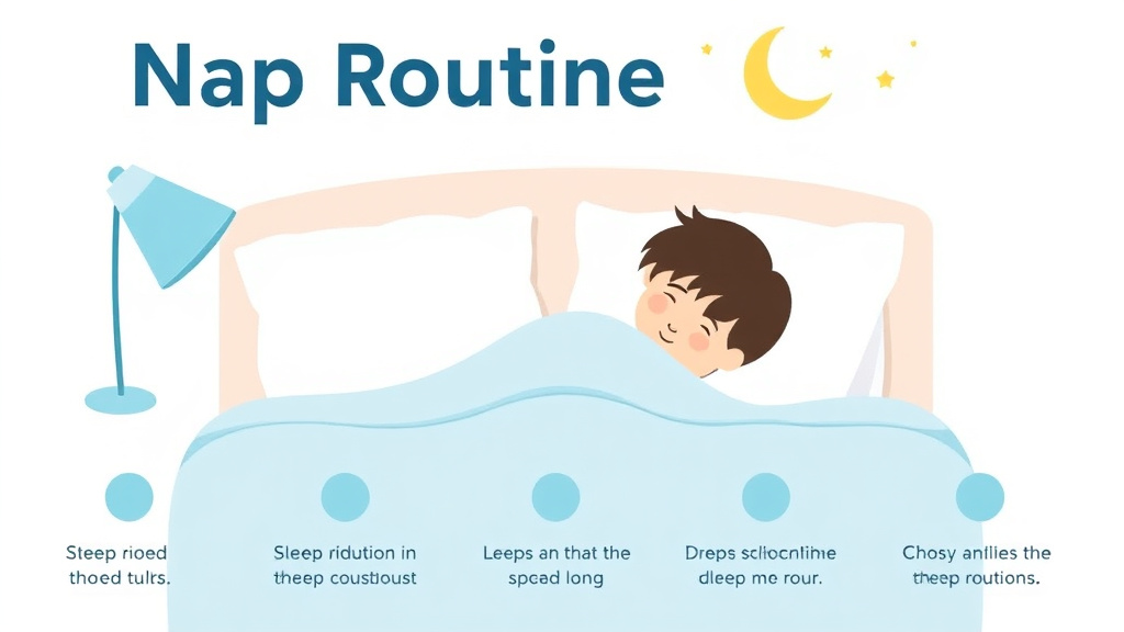 Step-by-step visual guide for implementing nap Routine Ideas