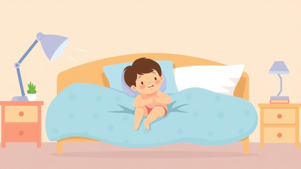 Conceptual diagram showing how nap Training with Cry It Out Method works in practice