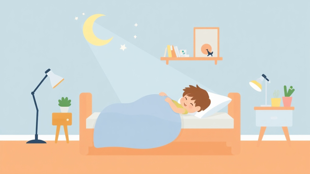 Educational graphic covering the essentials of optimal Nap Environment