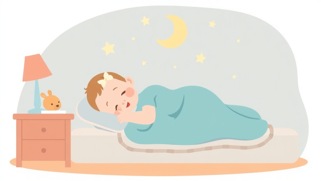 Illustration showing key concepts related to signs baby is ready to drop a nap