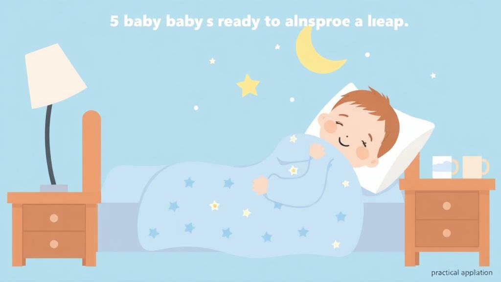 Visual guide for practical steps in signs baby is ready to drop a nap
