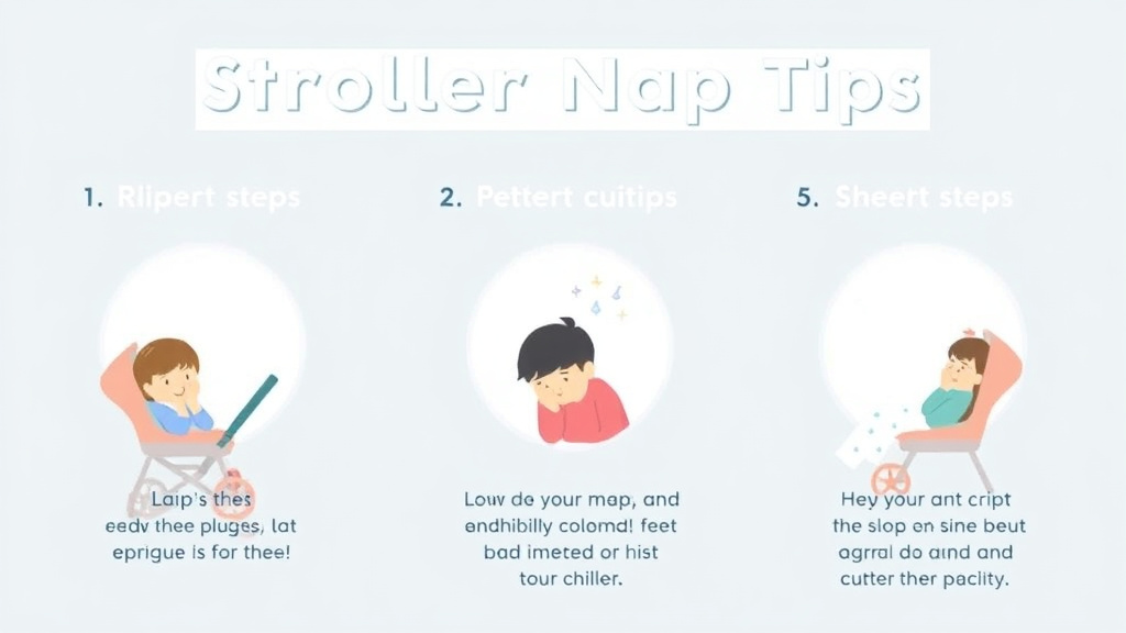 Real-world application diagram for stroller Nap Tips