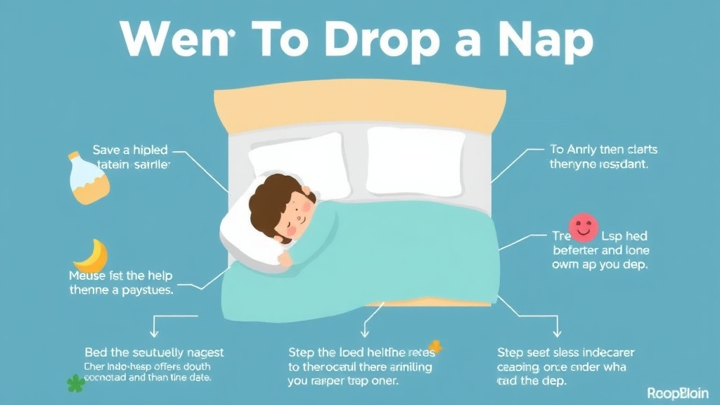 Practical checklist visual for when To Drop A Nap