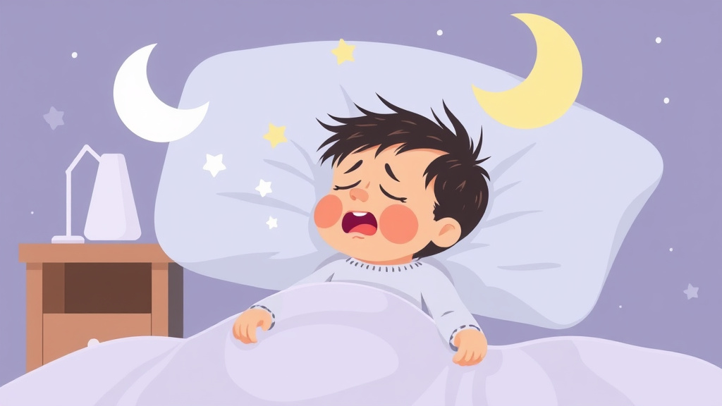 Educational graphic covering the essentials of baby Crying In Sleep