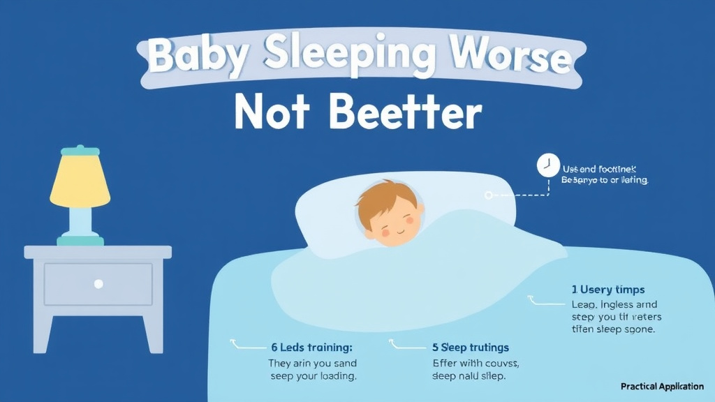 Practical workflow diagram for baby Sleeping Worse Not Better