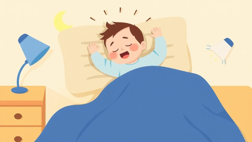 Detailed visual representation of baby Thrashing In Sleep