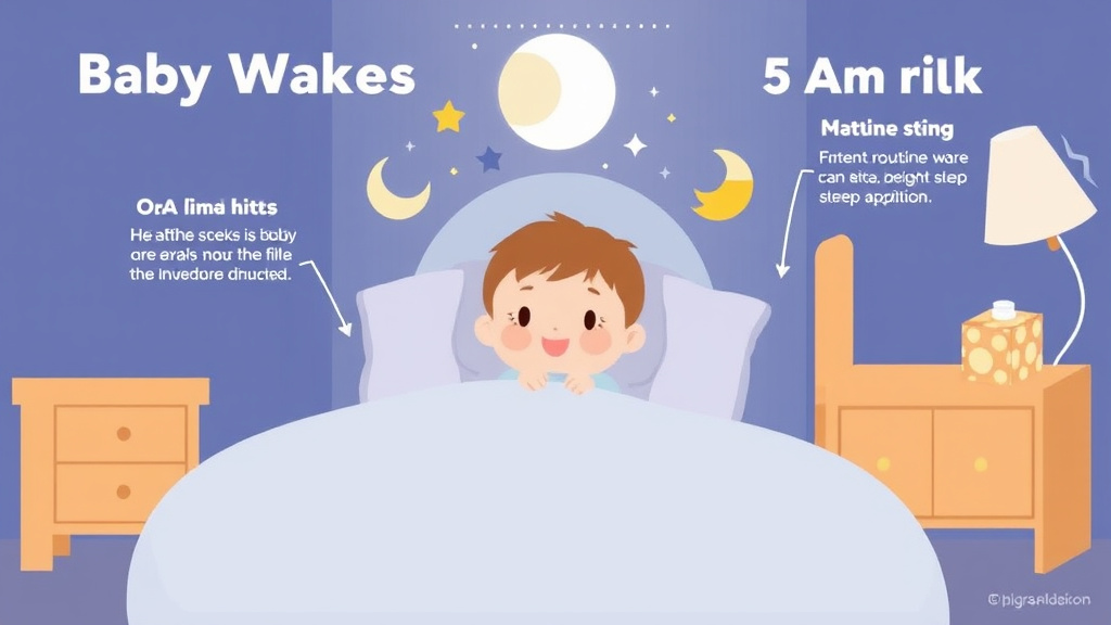 Practical workflow diagram for baby Wakes At 5Am Every Night