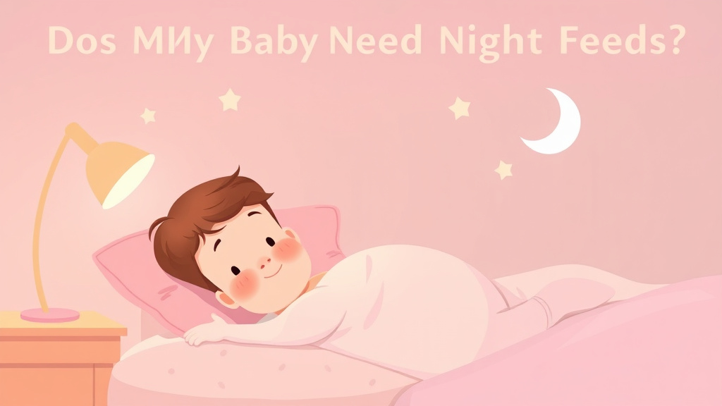 Visual overview of does My Baby Need Night Feeds with key concepts highlighted