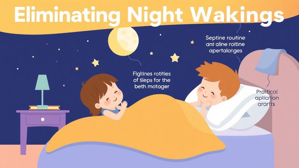 Step-by-step visual guide for implementing eliminating Night Wakings