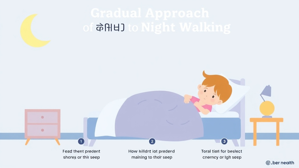 Practical workflow diagram for gradual Approach To Night Waking