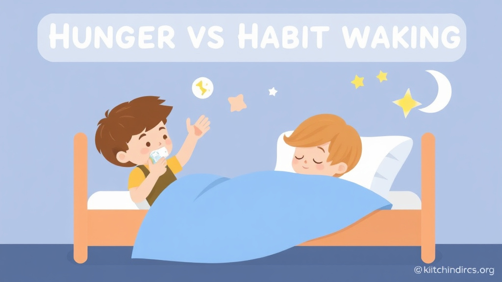 Step-by-step visual guide for implementing hunger Vs Habit Waking