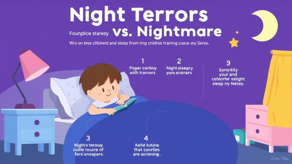 Step-by-step visual guide for implementing night Terrors Vs Nightmares