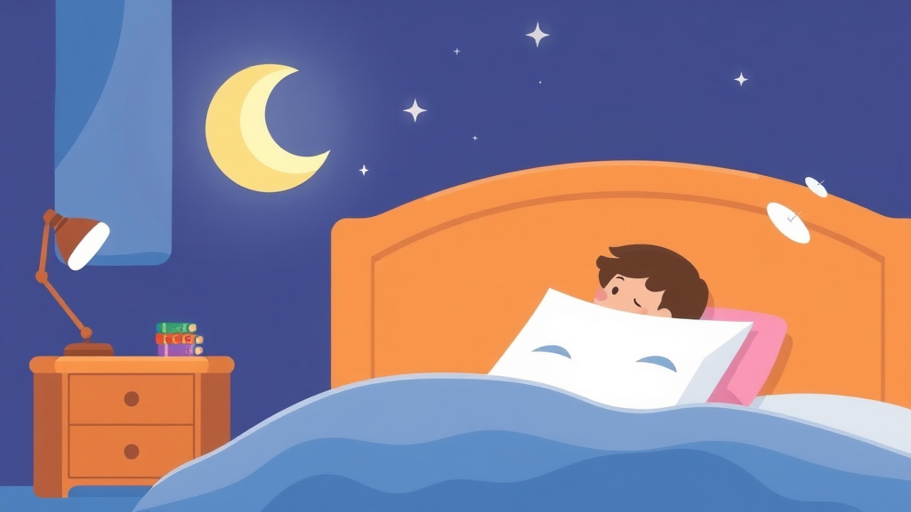 Educational graphic covering the essentials of night Waking After a Schedule Change