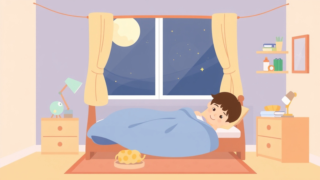 Visual overview of night Waking After Starting Daycare with key concepts highlighted