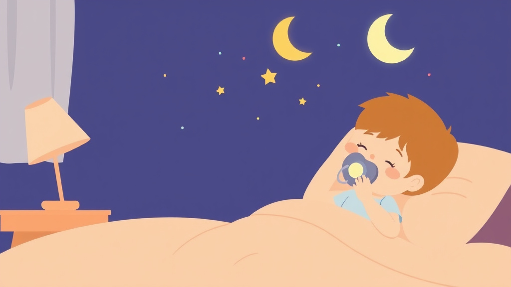An informative visual explaining breaking the Pacifier Dependency at Night for beginners and professionals