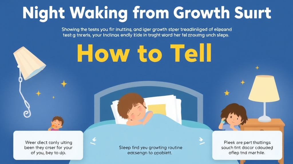 Practical workflow diagram for night Waking from Growth Spurts: How to Tell