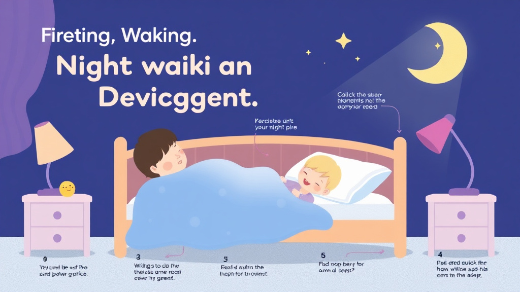 Step-by-step visual guide for implementing night Waking And Language Development