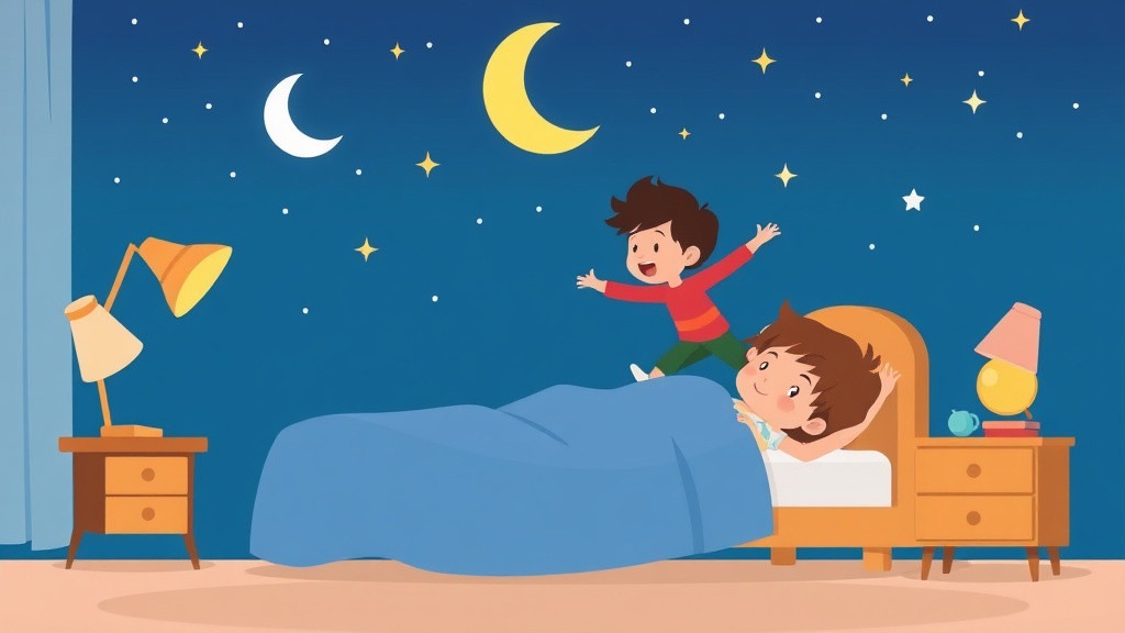 Illustration breaking down the fundamentals of night Waking During Leap 4