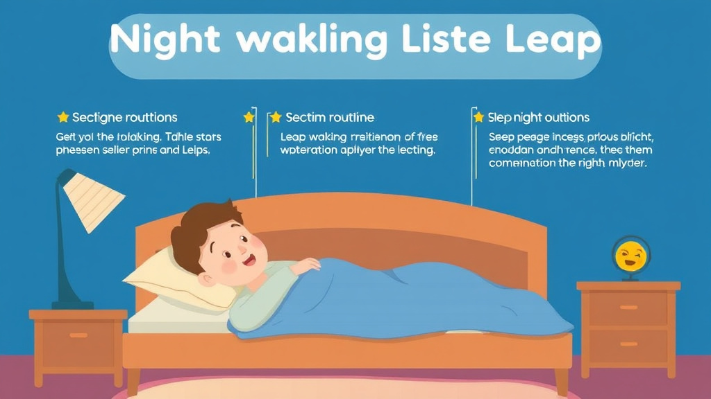 Action-oriented illustration showing how to apply night Waking During Leap 4