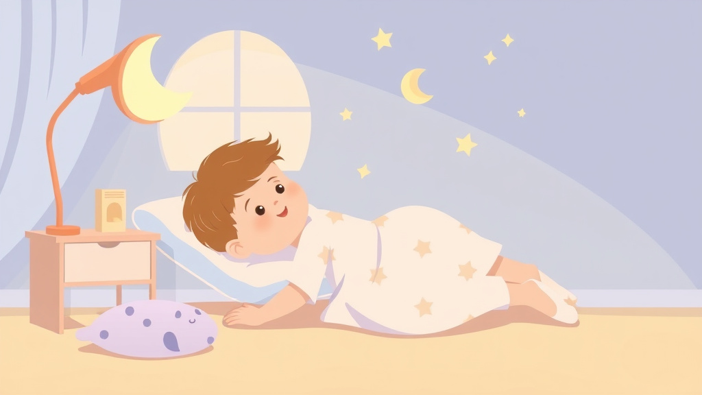 Detailed visual representation of night Waking And Learning To Crawl