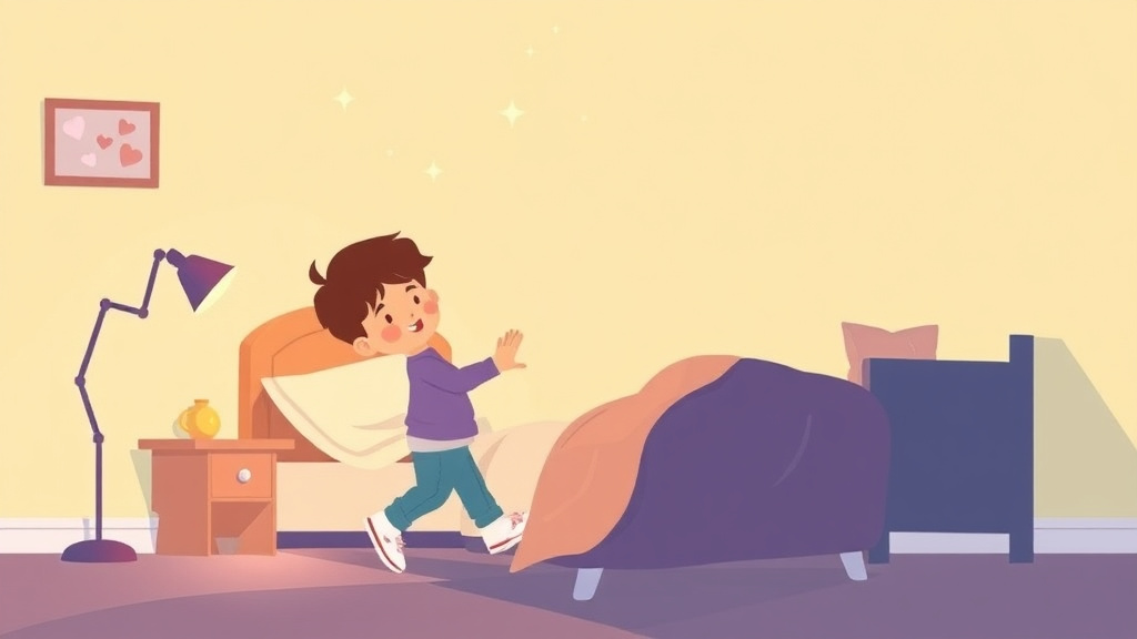 An informative visual explaining night Waking And Learning To Walk for beginners and professionals