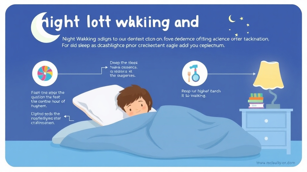 Process flow illustration for putting night Waking And Object Permanence into action