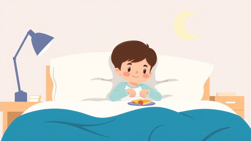 Clear illustration of does Protein at Dinner Reduce Night Waking? with supporting details
