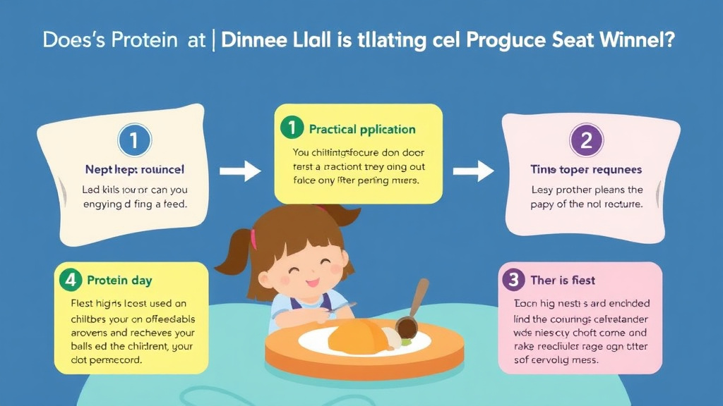 Practical workflow diagram for does Protein at Dinner Reduce Night Waking?
