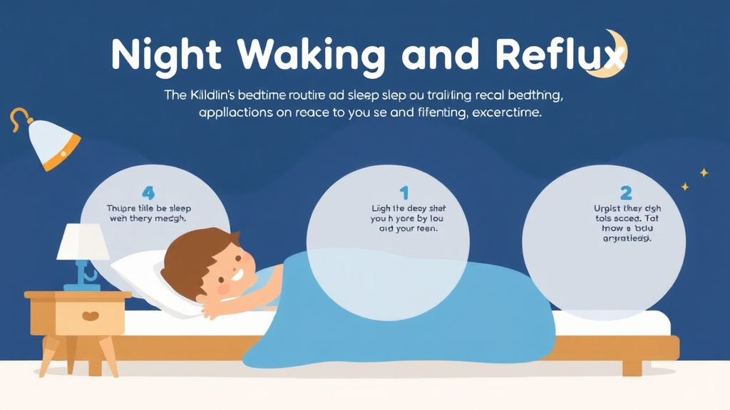Hands-on guide visualization for night Waking And Reflux