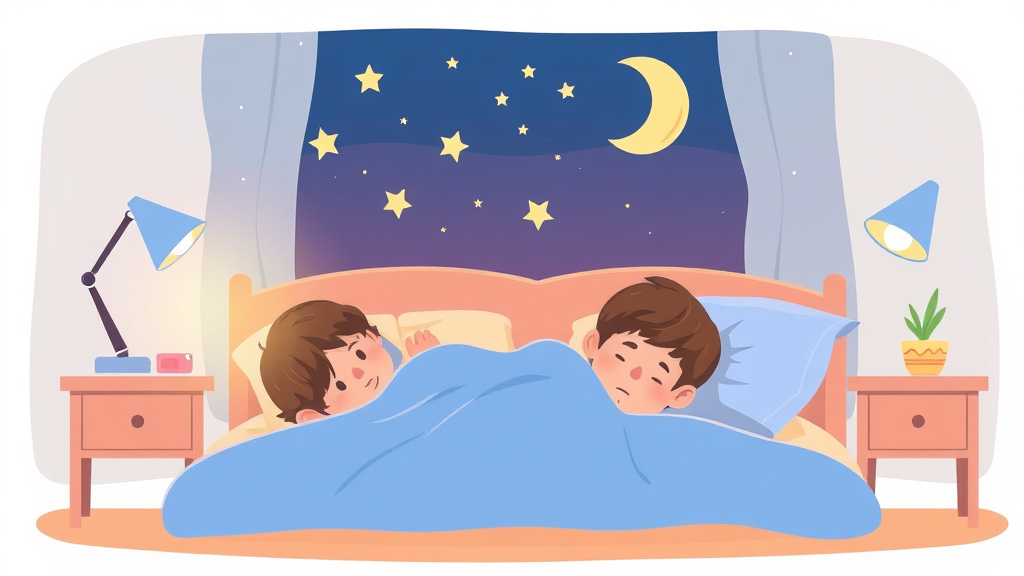 Visual overview of night Waking And Separation Anxiety with key concepts highlighted