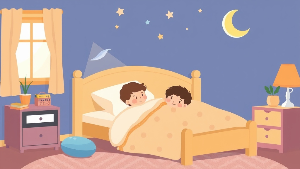 Educational graphic covering the essentials of sleep Environment Fixes for Night Waking