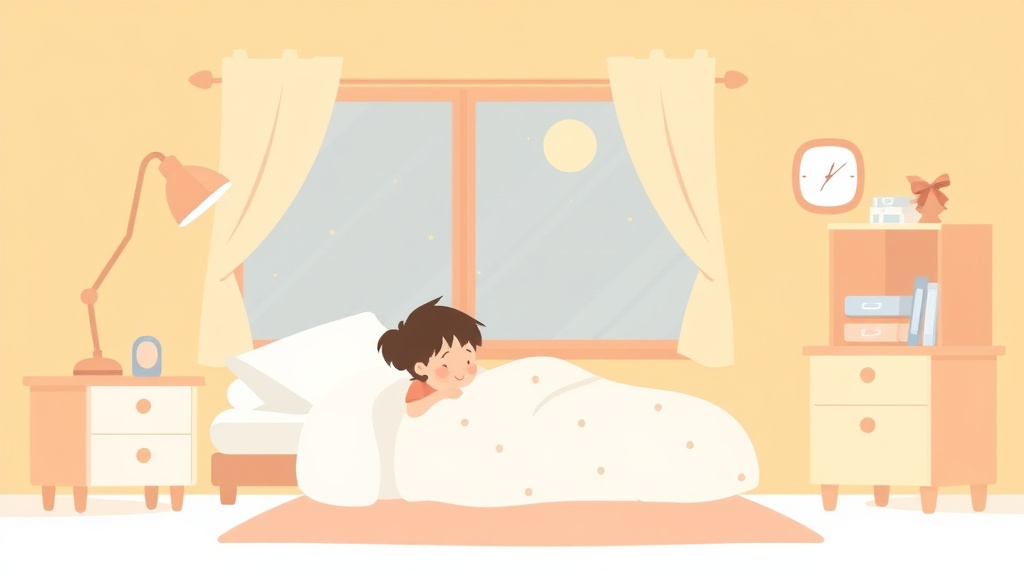 Illustration breaking down the fundamentals of room Temperature Swings and Night Waking