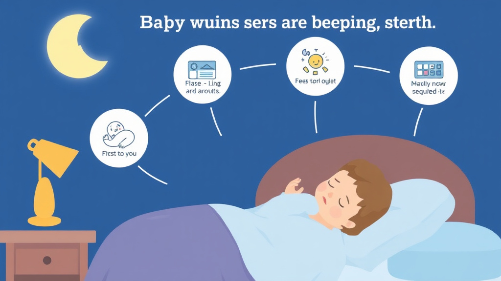 Practical workflow diagram for baby Waking Every Sleep Cycle at Night