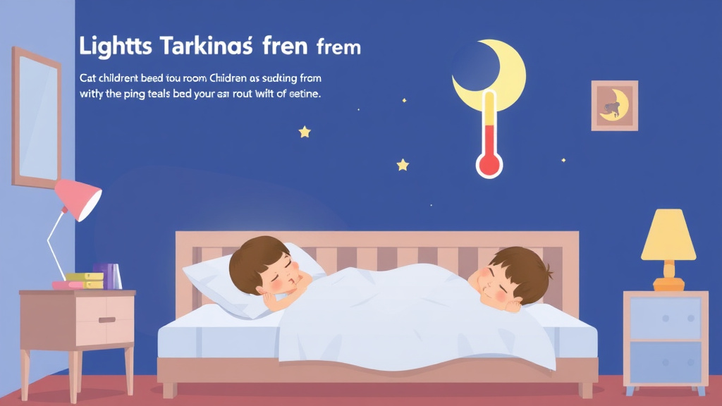 Action-oriented illustration showing how to apply night Waking From Room Temperature