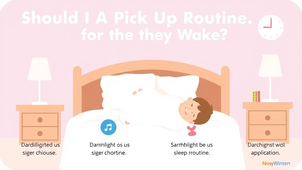 Step-by-step visual guide for implementing should I Pick Up Baby When They Wake
