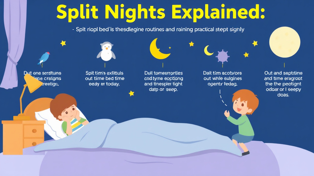 Step-by-step visual guide for implementing split Nights Explained