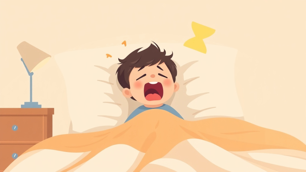 Detailed visual representation of toddler Wakes Screaming