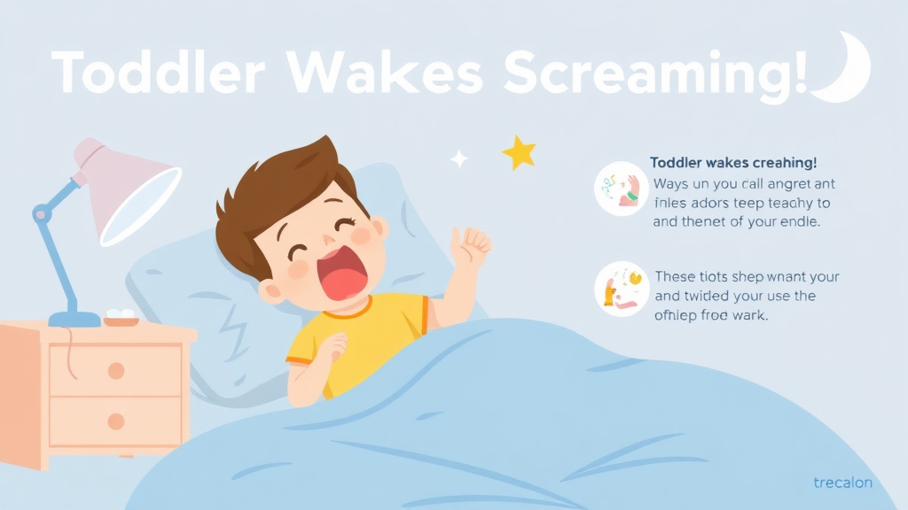 Hands-on guide visualization for toddler Wakes Screaming