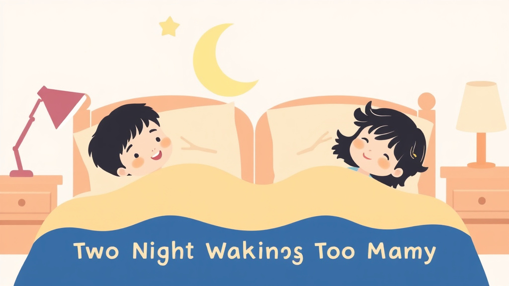 Illustration breaking down the fundamentals of two Night Wakings Too Many