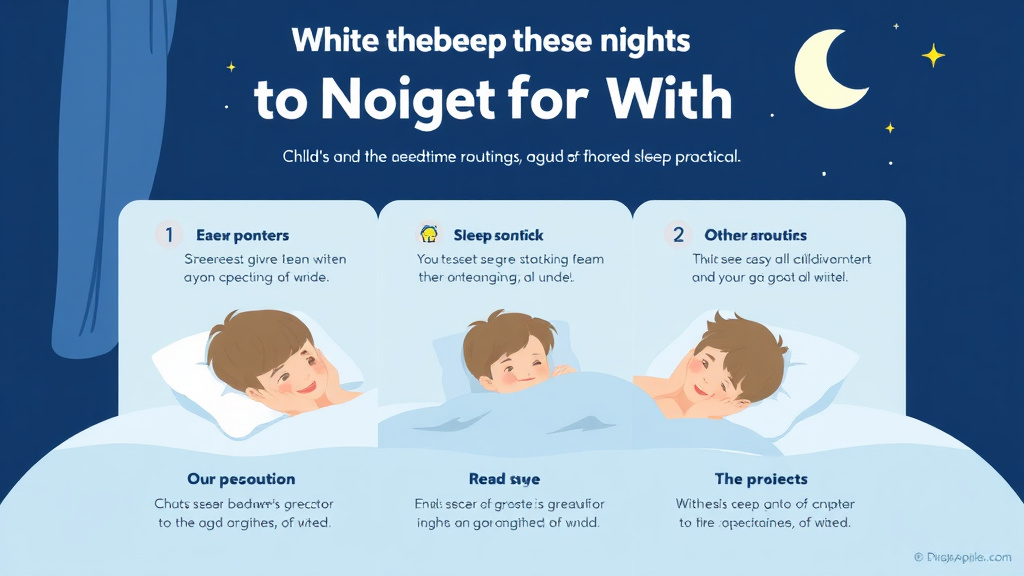 Process flow illustration for putting white Noise For Night Waking into action