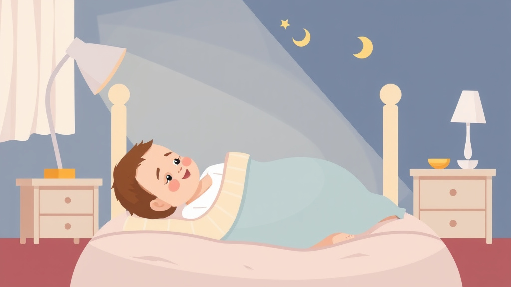 A professional illustration depicting why Your 3 Month Old Wakes at Night (and How to Fix It)