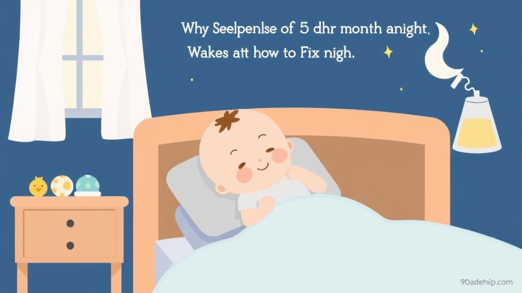 Real-world application diagram for why Your 5 Month Old Wakes at Night (and How to Fix It)